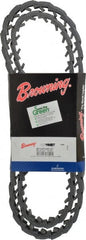 Browning - Section B, 21/32" Wide, 60" Outside Length, Adjustable Replacement Belt - Urethane, Griptwist, No. BP - Exact Tooling