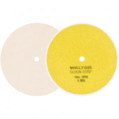 WALTER Surface Technologies - 6" Diam, Unmounted Buffing Wheel - Hook & Loop Felt Disc, High Density Density - Exact Tooling