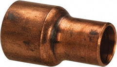 Mueller Industries - 1/4 x 1/8" Wrot Copper Pipe Reducer Coupling - C x C, Solder Joint - Exact Tooling