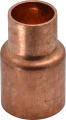 Mueller Industries - 3/4 x 1/2" Wrot Copper Pipe Reducer Coupling - C x C, Solder Joint - Exact Tooling