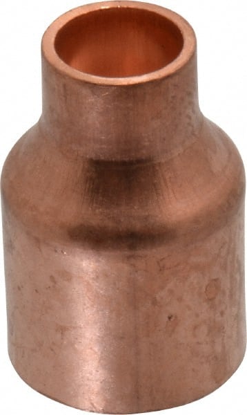 Mueller Industries - 3/4 x 3/8" Wrot Copper Pipe Reducer Coupling - C x C, Solder Joint - Exact Tooling