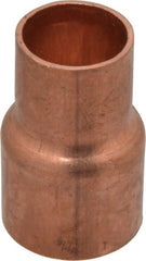 Mueller Industries - 1 x 3/4" Wrot Copper Pipe Reducer Coupling - C x C, Solder Joint - Exact Tooling