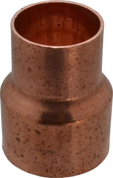 Mueller Industries - 2 x 1-1/2" Wrot Copper Pipe Reducer Coupling - C x C, Solder Joint - Exact Tooling