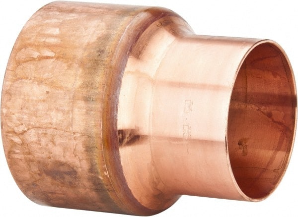 Mueller Industries - 4 x 3" Wrot Copper Pipe Reducer Coupling - C x C, Solder Joint - Exact Tooling