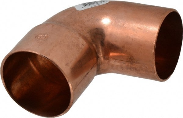 Mueller Industries - 2-1/2" Wrot Copper Pipe Adapter - C x F, Solder Joint - Exact Tooling