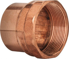 Mueller Industries - 3" Wrot Copper Pipe Adapter - C x F, Solder Joint - Exact Tooling
