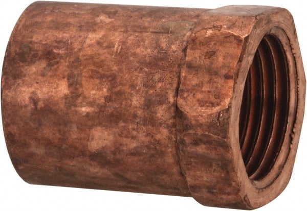 Mueller Industries - 3/4 x 1/2" Wrot Copper Pipe Adapter - C x F, Solder Joint - Exact Tooling
