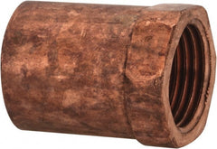 Mueller Industries - 3/4 x 1/2" Wrot Copper Pipe Adapter - C x F, Solder Joint - Exact Tooling