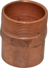 Mueller Industries - 2" Wrot Copper Pipe Adapter - C X M, Solder Joint - Exact Tooling
