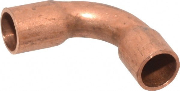 Mueller Industries - 1/8" Wrot Copper Pipe 90° Elbow - C x C, Solder Joint - Exact Tooling