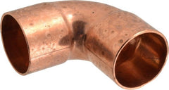 Mueller Industries - 1-1/4" Wrot Copper Pipe 90° Elbow - C x C, Solder Joint - Exact Tooling