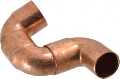 Mueller Industries - 3/4" Wrot Copper Pipe 90° Street Elbow - FTG x C, Solder Joint - Exact Tooling
