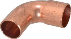 Mueller Industries - 1" Wrot Copper Pipe 90° Street Elbow - FTG x C, Solder Joint - Exact Tooling