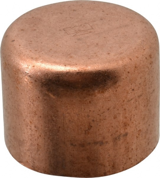 Mueller Industries - 1-1/4" Wrot Copper Pipe Tube Cap - C, Solder Joint - Exact Tooling