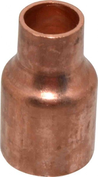 Mueller Industries - 1 x 1/2" Wrot Copper Pipe Reducer - FTG x C, Solder Joint - Exact Tooling