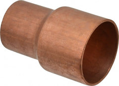 Mueller Industries - 1-1/2 x 1" Wrot Copper Pipe Reducer - FTG x C, Solder Joint - Exact Tooling