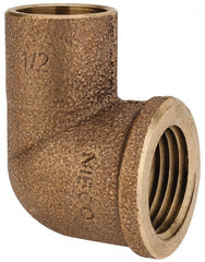 Mueller Industries - 1" Cast Copper Pipe 90° Elbow - C x F, Solder Joint - Exact Tooling