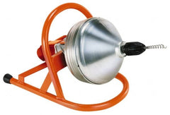 General Pipe Cleaners - Electric Battery Drain Cleaning Machine - For 3" Pipe, 35' Cable, 500 Max RPM - Exact Tooling
