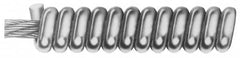 General Pipe Cleaners - 5/16" x 50' Drain Cleaning Machine Cable - Exact Tooling