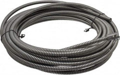 General Pipe Cleaners - 3/8" x 35' Drain Cleaning Machine Cable - Exact Tooling