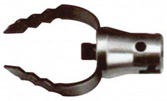 General Pipe Cleaners - Drain Cleaning Machine 2" U-Cutter with R-Connector - For Use with Root 66 (7/8" Section) - Exact Tooling