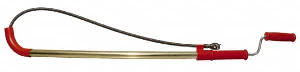 General Pipe Cleaners - 1/2 Inch Cable Diameter, Closet and Drain Auger - Regular Cable Head Style - Exact Tooling