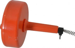 General Pipe Cleaners - For 1-1/4 to 2 Inch Pipe, 25 Foot Cable Length, Handheld, Manual and Hand Drain Cleaner - Plastic Drum - Exact Tooling