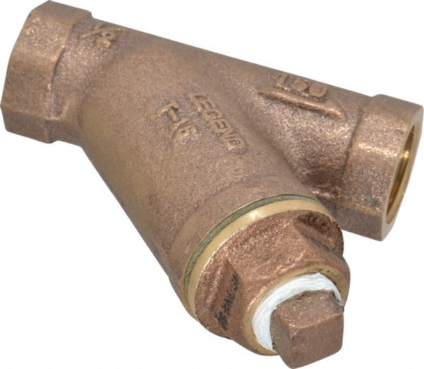 Legend Valve - 1/2" Pipe, FNPT Ends, Bronze Y-Strainer - 300 psi WOG Rating, 150 psi WSP Rating - Exact Tooling