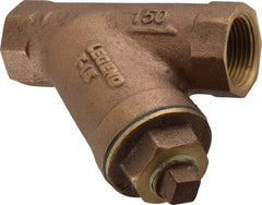 Legend Valve - 1" Pipe, FNPT Ends, Bronze Y-Strainer - 300 psi WOG Rating, 150 psi WSP Rating - Exact Tooling