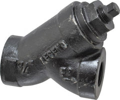 Legend Valve - 3/4" Pipe, FNPT Ends, Cast Iron Y-Strainer - 500 psi WOG Rating, 250 psi WSP Rating - Exact Tooling