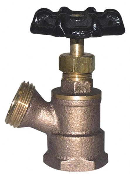 Legend Valve - 3/4" Pipe, Lead Free Brass, FNPT x MGHT End Connection, Boiler Drain Valve - Exact Tooling