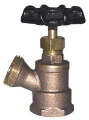 Legend Valve - 1/2" Pipe, Lead Free Brass, FNPT x MGHT End Connection, Boiler Drain Valve - Exact Tooling