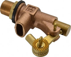 Legend Valve - 1/2" Pipe, Bronze, Mechanical Float Valve - 125 psi, MPT x Plain End Connections - Exact Tooling