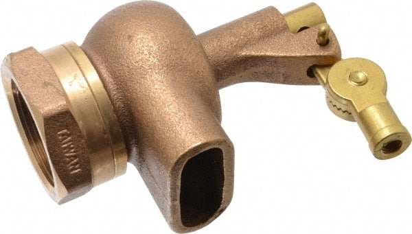 Legend Valve - 1-1/2" Pipe, Bronze, Mechanical Float Valve - 125 psi, NPTF x Plain End Connections - Exact Tooling