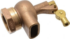 Legend Valve - 1-1/2" Pipe, Bronze, Mechanical Float Valve - 125 psi, NPTF x Plain End Connections - Exact Tooling