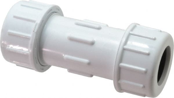 Legend Valve - 1" Pipe, PVC Compression Pipe Coupling - 150 psi WOG Rating - Exact Tooling
