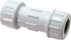 Legend Valve - 1" Pipe, PVC Compression Pipe Coupling - 150 psi WOG Rating - Exact Tooling