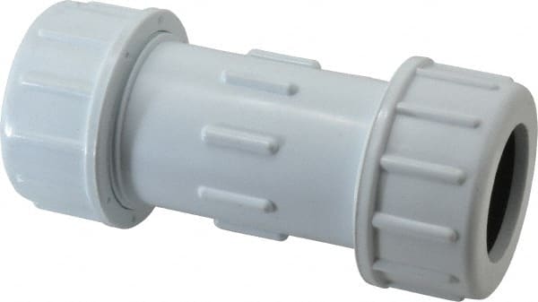 Legend Valve - 1-1/4" Pipe, PVC Compression Pipe Coupling - 150 psi WOG Rating - Exact Tooling