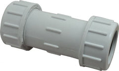 Legend Valve - 1-1/2" Pipe, PVC Compression Pipe Coupling - 150 psi WOG Rating - Exact Tooling