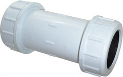 Legend Valve - 3" Pipe, PVC Compression Pipe Coupling - 150 psi WOG Rating - Exact Tooling