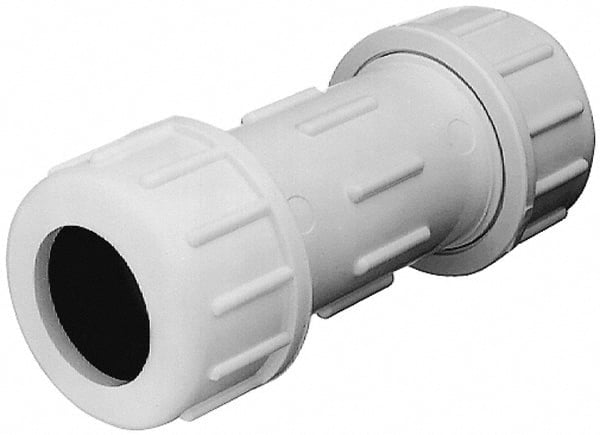 Legend Valve - 3/4" Pipe, CPVC Compression Pipe Coupling - 125 psi WOG Rating - Exact Tooling