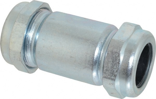 Legend Valve - 1" Pipe, Galvanized Compression Pipe Coupling - 200 psi WOG Rating - Exact Tooling