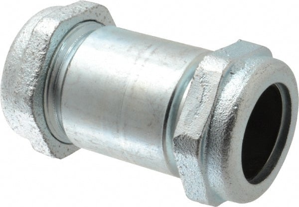 Legend Valve - 1-1/4" Pipe, Galvanized Compression Pipe Coupling - 200 psi WOG Rating - Exact Tooling