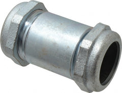 Legend Valve - 1-1/2" Pipe, Galvanized Compression Pipe Coupling - 200 psi WOG Rating - Exact Tooling