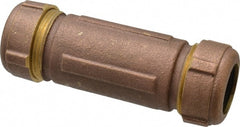 Legend Valve - 3/4" Pipe, 1" Copper Tube, Brass Compression Pipe Coupling - 125 psi WOG Rating - Exact Tooling