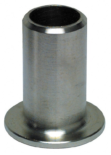 Merit Brass - 5" Grade 304L Stainless Steel Pipe Stub End - Butt Weld End Connections - Exact Tooling