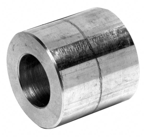 Merit Brass - 1-1/2 x 1/2" Grade 304 Stainless Steel Pipe Reducer Coupling - Socket Weld x Socket Weld End Connections, 3,000 psi - Exact Tooling