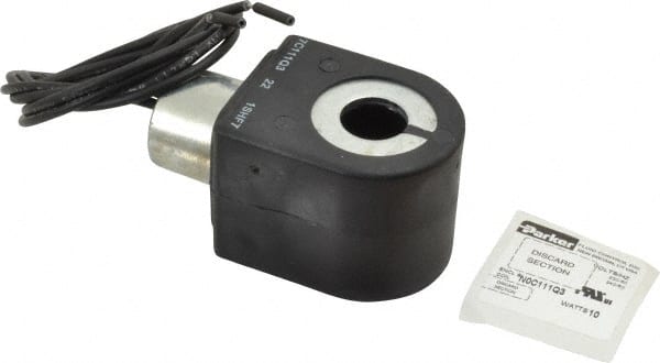 Parker - 220/50, 240/60 Volt, Solenoid Coil - 10 Watt - Exact Tooling