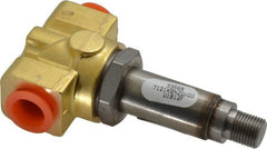 Parker - 1/4" Port, Brass Solenoid Valve - Closed, FKM Seal - Exact Tooling