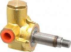 Parker - 1/4" Port, Brass Solenoid Valve - Closed, NBR Seal - Exact Tooling